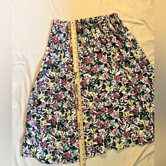 Stuart Alan Floral 2 Piece Fashion Skirt & Top Set - Picture 10 of 12